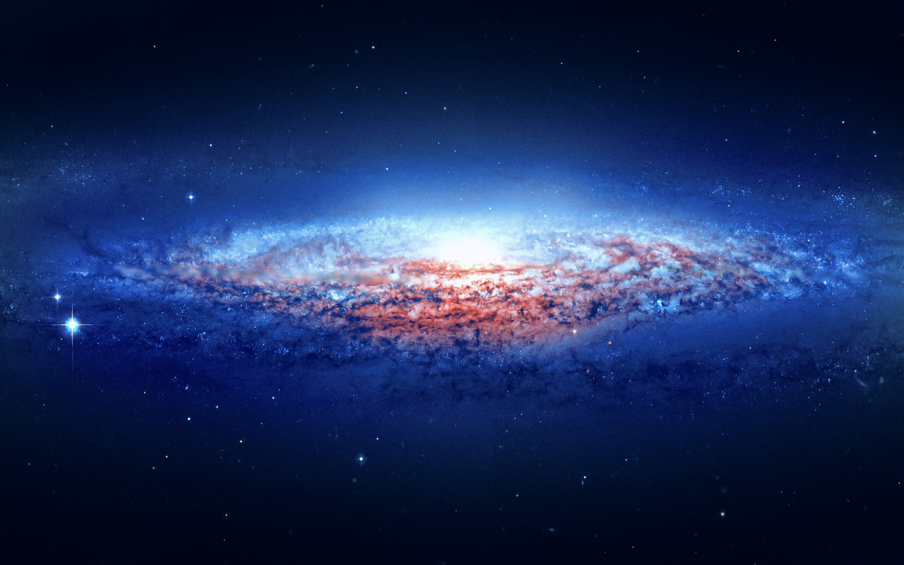 Spiral galaxy Wallpaper 4K, Milky Way, Stars, Deep space Galaxy s 7